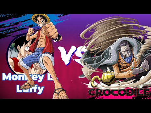 Luffy VS Crocodile Full Fight Arabasta Arc | Arabasta Saga | One Piece