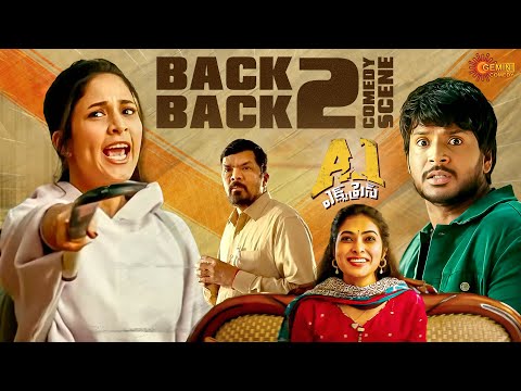 Satya & Sandeep Kishan Back-to-Back Hilarious Comedy Scenes | A1 Express  | Telugu Comedy scene
