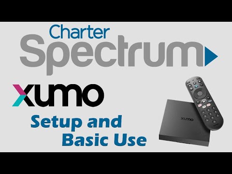Spectrum Xumo Streaming Box First Time Setup and Use