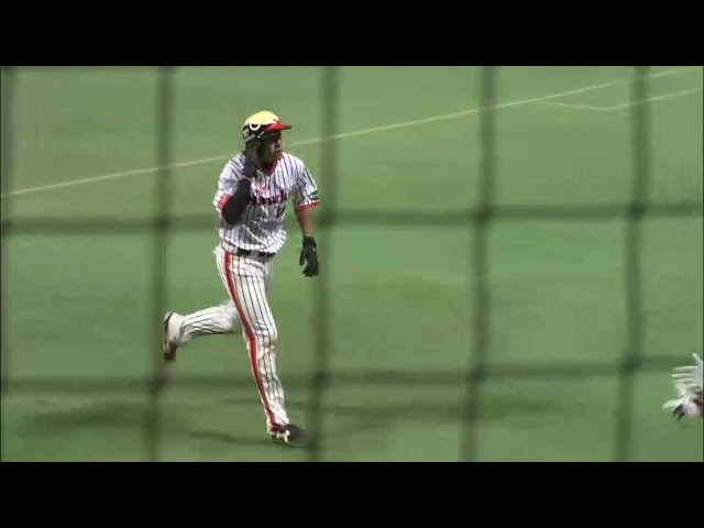 【5回裏】ホークス柳田は「走力」も一級品!! 吉村の犠牲フライで1-1の同点に追いつく!! 2014/8/20 H-L