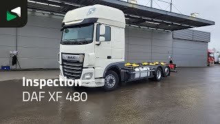 DAF XF 480 6X2 BDF FAN SSC Automatic Retarder Euro 6 Container LKW | Bild 4 - Autoline