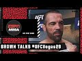 Matt Brown talks making history at #UFCVegas29 | UFC Post Show