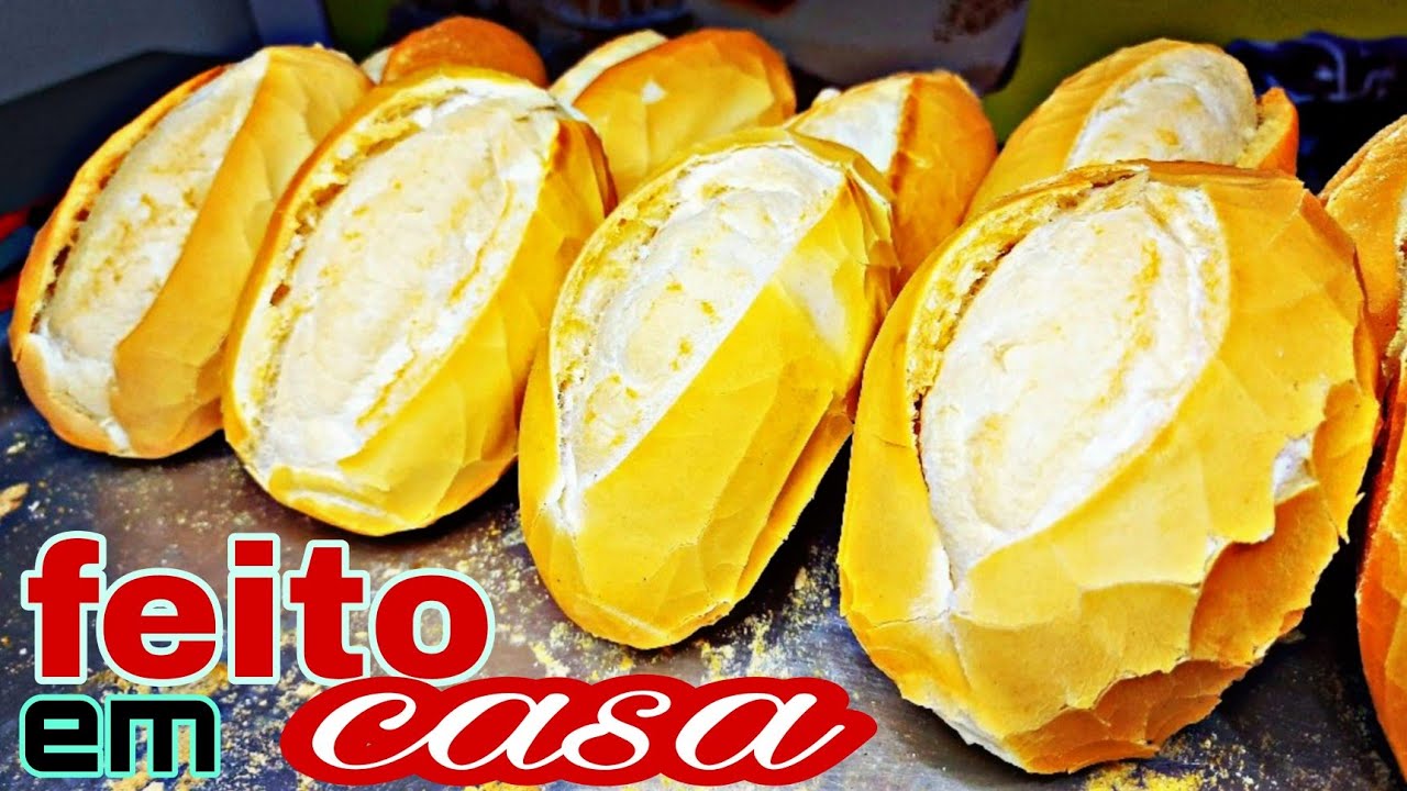 PÃO FRANCÊS! MELHOR QUE DA PADARIA!