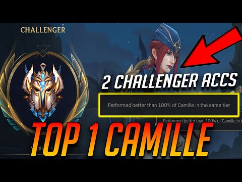 TOP 1 CAMILLE CHALLENGER EU - CAMILLE JUNGLE PRO GAMEPLAY