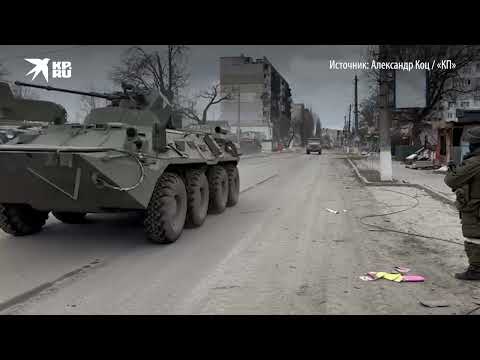 Передвижения российской техники под Киевом.