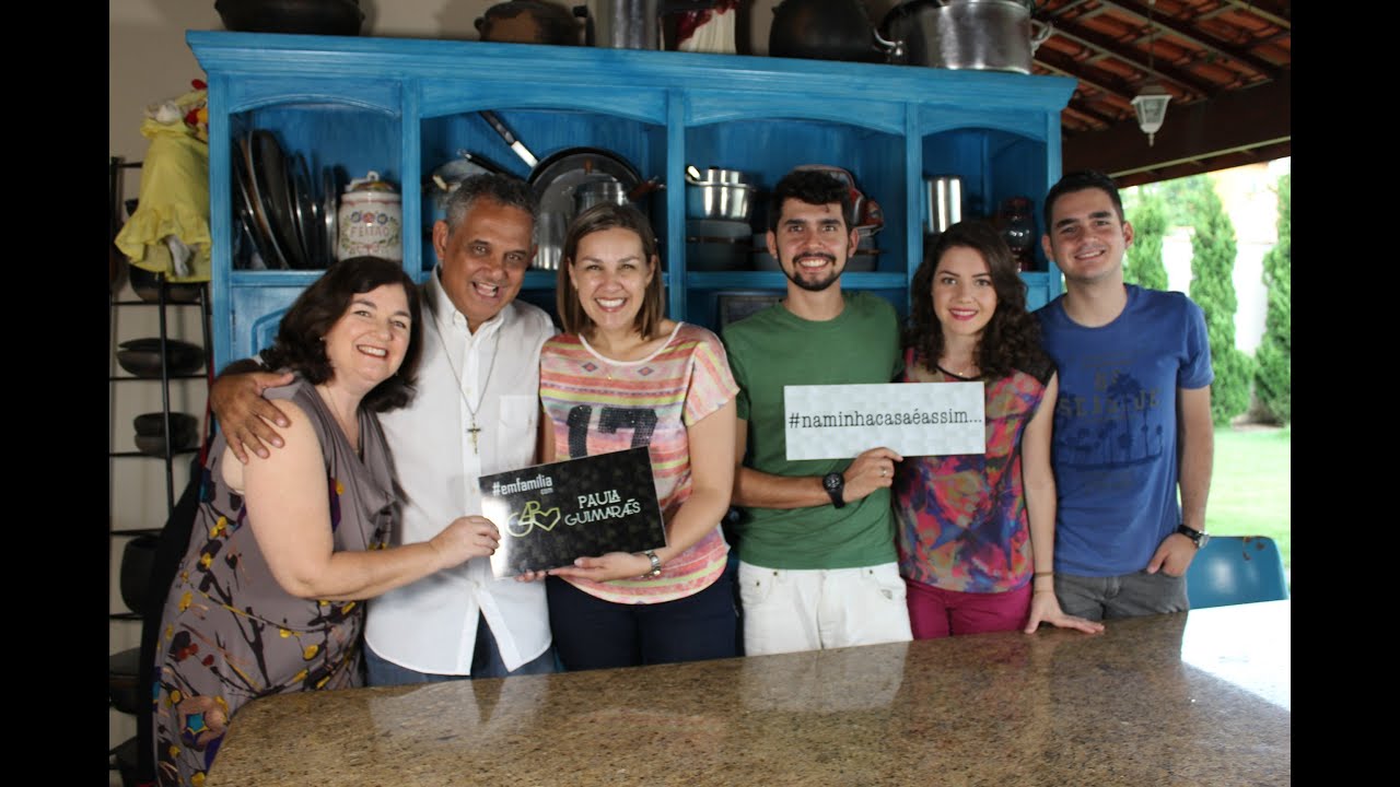 #emfamília com Paula Guimarães - (Diácono Nelsinho e família)