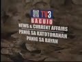 ABS CBN TV 3 Baguio NACA Bumper 2000s