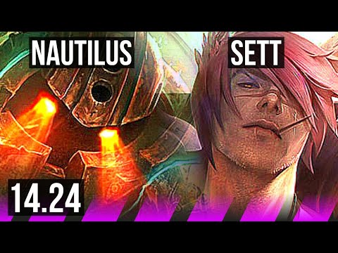 NAUTILUS & Jinx vs SETT & Viktor (SUP) | KR Grandmaster | 14.24