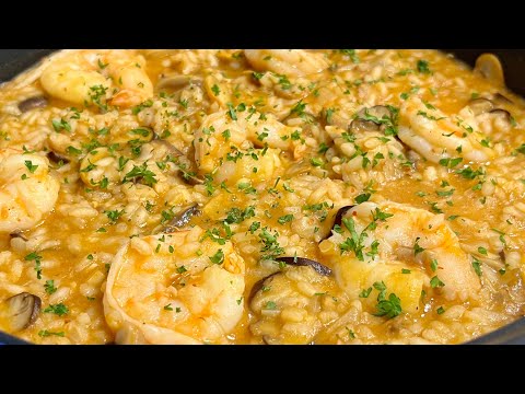 ARROZ MELOSO DE SETAS Y LANGOSTINOS, vas alucinar con su sabor!