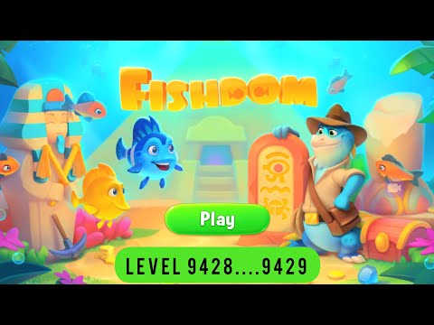 Fishdom game level 9428.....9429 #fishdom #gaming #youtube