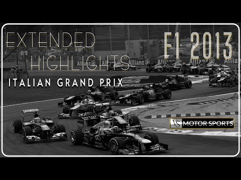 Extended Highlights | F1 | Round 12 | Italian GP | 2013