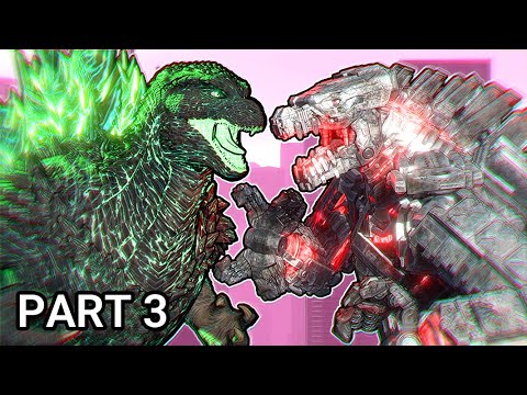 Godzilla Minus Zero vs MechaGodzilla | Animation (Part 3)