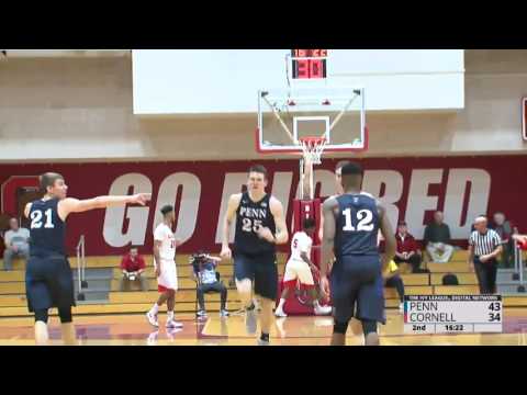 Highlights: Cornell Men's Basketball vs. Penn - 2/24/17