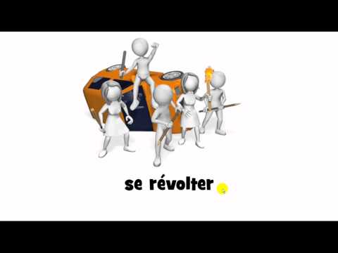 Learn French with a stickman #Verbs starting with the letter S