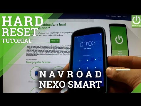 Hard Reset NAVROAD Nexo Smart - remove Pattern Lock by Recovery Mode