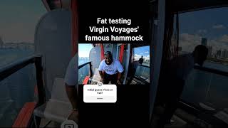Is Virgin Voyages' Famous Hammock Safe for Larger Passengers?