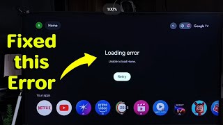 Download lagu How to Fix Loading Error 'Unable to Load Home' on Google TV Android TV OS 14 | Easy Troubleshooting mp3 Download lagu How to Fix Loading Error 'Unable to Load Home' on Google TV Android TV OS 14 | Easy Troubleshooting mp3