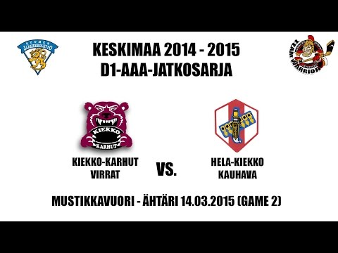 Team Warrior D1, 2014 - 2015 AAA-jatkosarja: K-K vs. Hela-Kiekko (GAME 2)