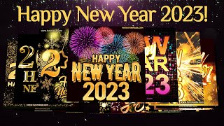 Happy New Year 2023! Original New Year 2023 GIFs C