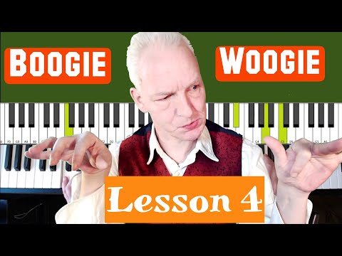 Boogie Woogie Piano Lesson 4 , authentic licks & runs