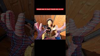 Download lagu SPIDER-MAN VS CRAZY POLICE-GIRL IN LOVE #spiderman #crazygirl #minecraft #funny #love #parkour #pov mp3