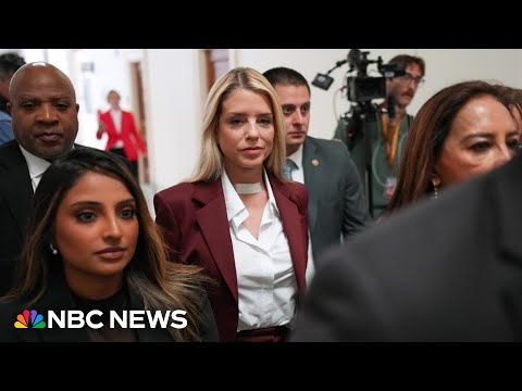 Pam Bondi tells lawmakers that 'redaction errors' were made in Epstein files