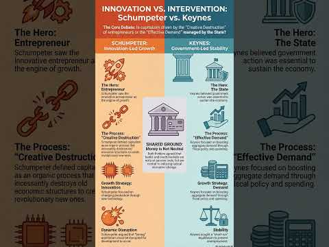 Thumbnail for Schumpeter in 1 Minute: Innovation & Disruption by Joseph Schumpeter
