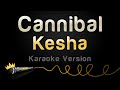 Kesha - Cannibal (Karaoke Version)