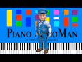 Underground Ernie Theme Song Slow Medium Piano Tutorial 4k