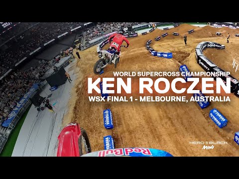 GoPro: Ken Roczen Takes the Win - WSX Final 1 World Supercross Championship Round 2 Melbourne