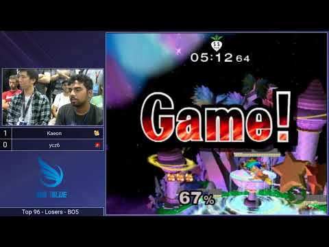 Shine 2017 SSBM - Kaeon (Fox) vs. ycz6 (Samus) - Melee Top 96 LR1