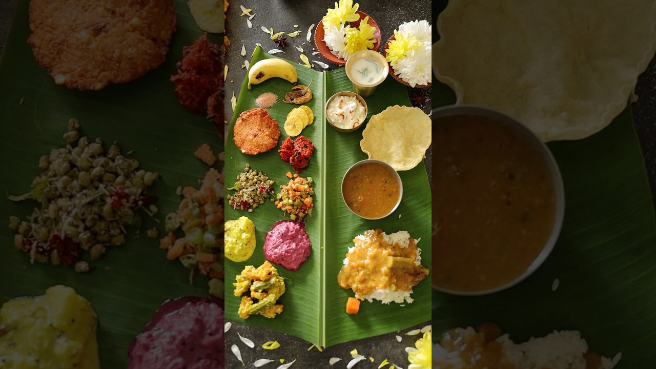 Wish you all a very Happy Onam ❤️🌱 #onam #sadhya #onamsadya #festival