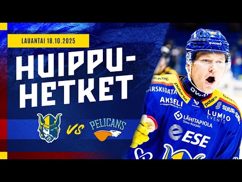 Huippuhetket: Jukurit–Pelicans 18.10.2025