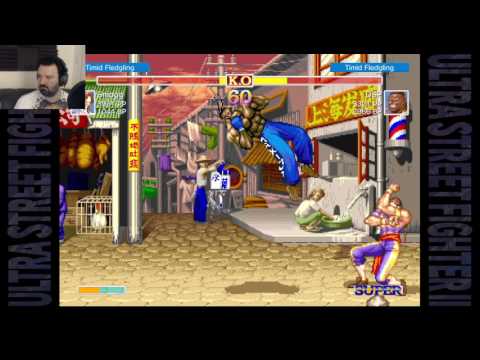 Ultra Street Fighter 2 MP: July 17, 2017 pt26 - When in Lag, Mash Throw Like Scrub!