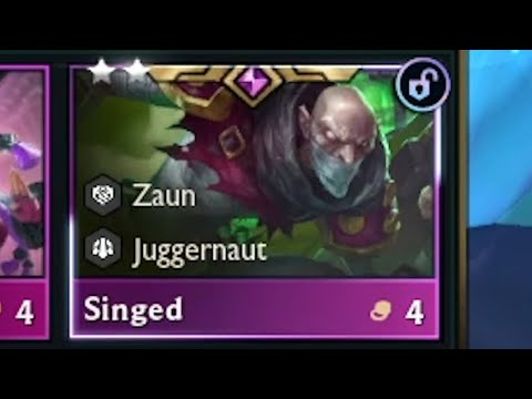 Singed is an Absolute Cheat Code! | 8 Zaun | Set 16 TFT
