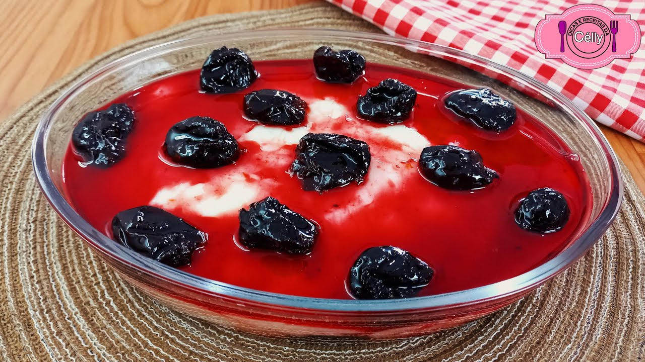 LINDO E GOSTOSO MANJAR DE GROSELHA