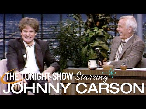 Robin Williams Makes an Insane First Appearance | Carson Tonight Show