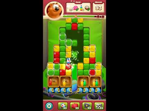 Toon Blast Level 8396 - NO BOOSTERS 🐻🐺🐱 | SKILLGAMING ✔️