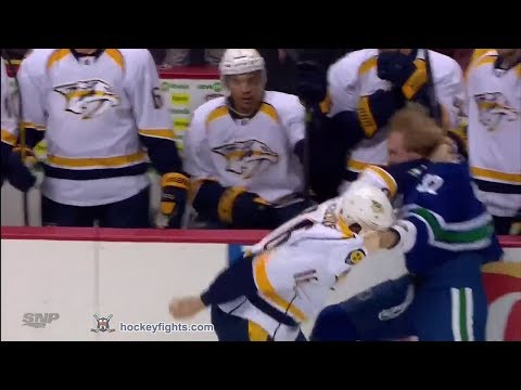 Rich Clune vs Dale Weise Jan 23, 2014