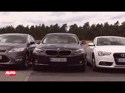 Vergleich: BMW 3er GT vs. Audi A5 Sportback vs. Ford Mondeo