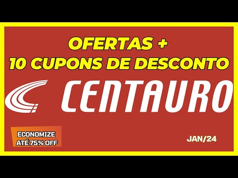 🔥 Ofertas e Cupons de Desconto na Centauro | Economize Até 75% OFF! 🔥 [Cupons Centauro Janeiro/24]