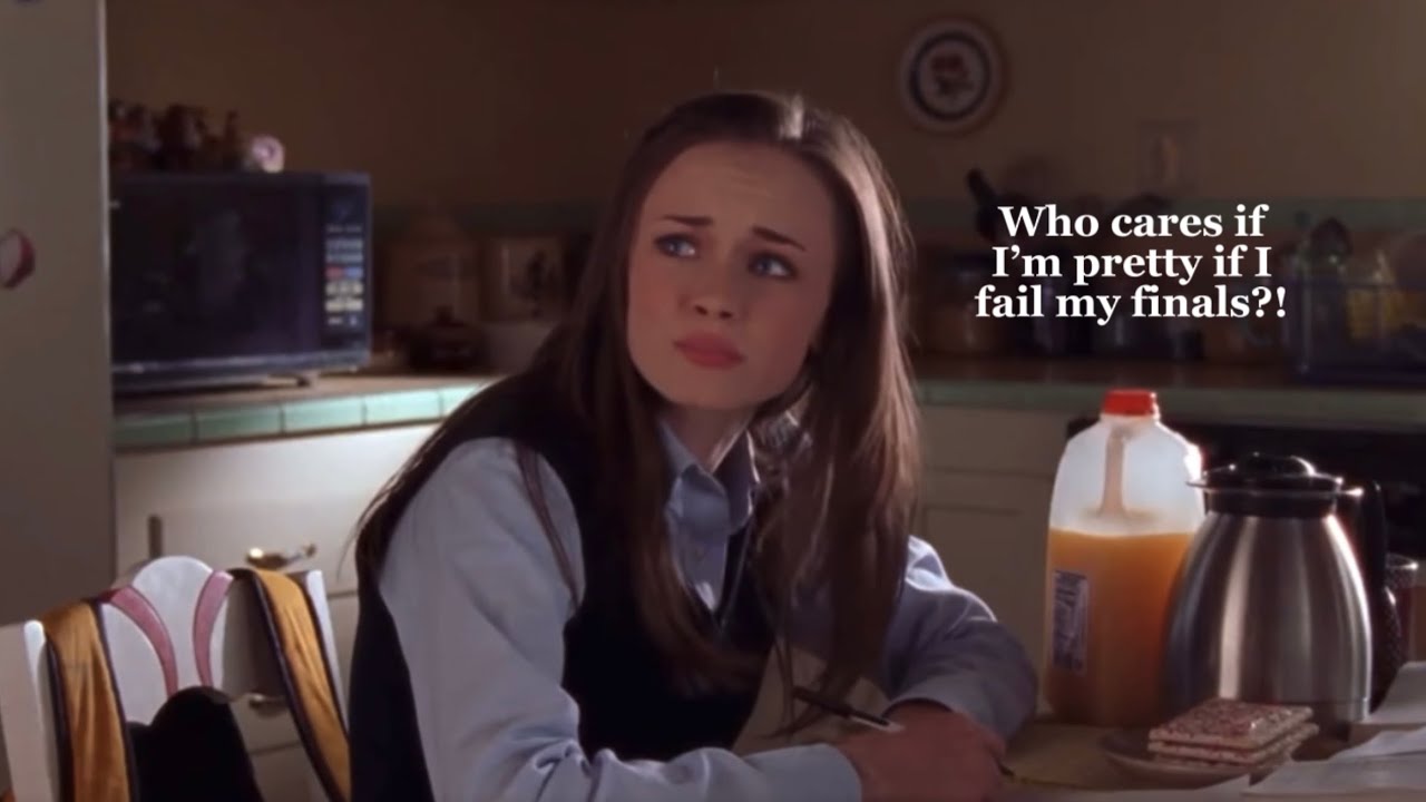 Rory Gilmore being my academic inspiration