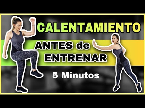 5 Minutos de Calentamiento | Calentamiento Activo para antes de Entrenar | NatyGlossGym