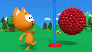 Learn numbers with a balls game - Meow Meow Kote K