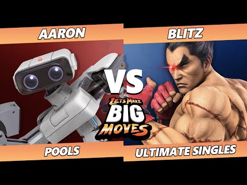 LMBM 2022 - Aaron (ROB) Vs. Blitz (Kazuya) SSBU Ultimate Tournament
