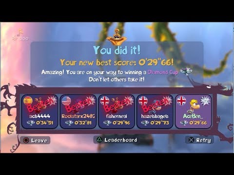 Rayman Legends - September Challenges Compilation (Speed + Lums)