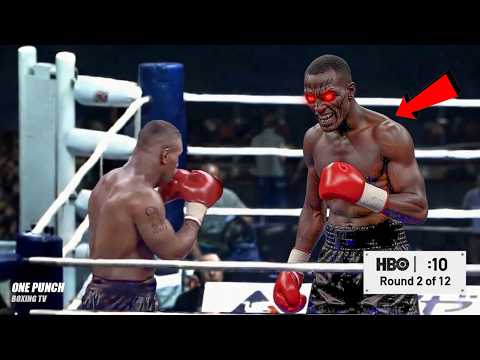 When Tyson Fought a Real 6′ 5″ DEMON... It's Impossible To Forget!
