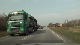 Car ride Køre ud i sommerlandene. Süderlügum -Varde UHD/4K /HDR Video 03