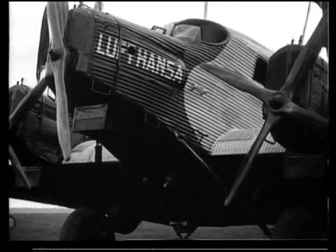 Junkers Filmdokumente Erkundungsflug der Lufthansa nach Peking