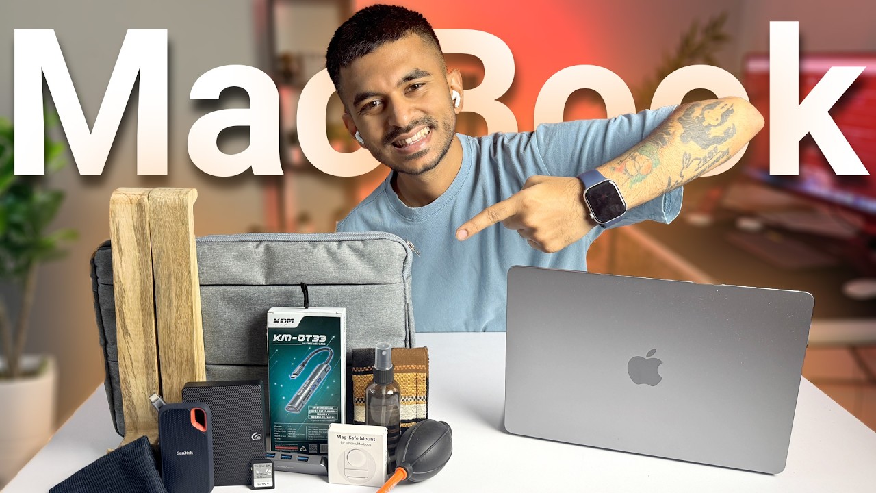 9 MUST Have Macbook Accessories
